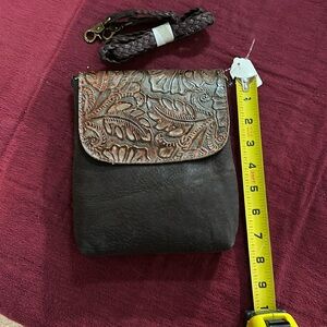 Western Leather crossbody bag